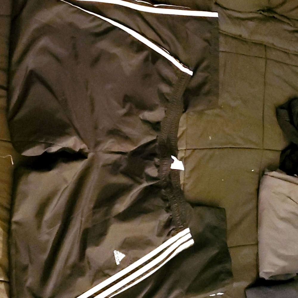 Adidas, windbreaker pants size XL